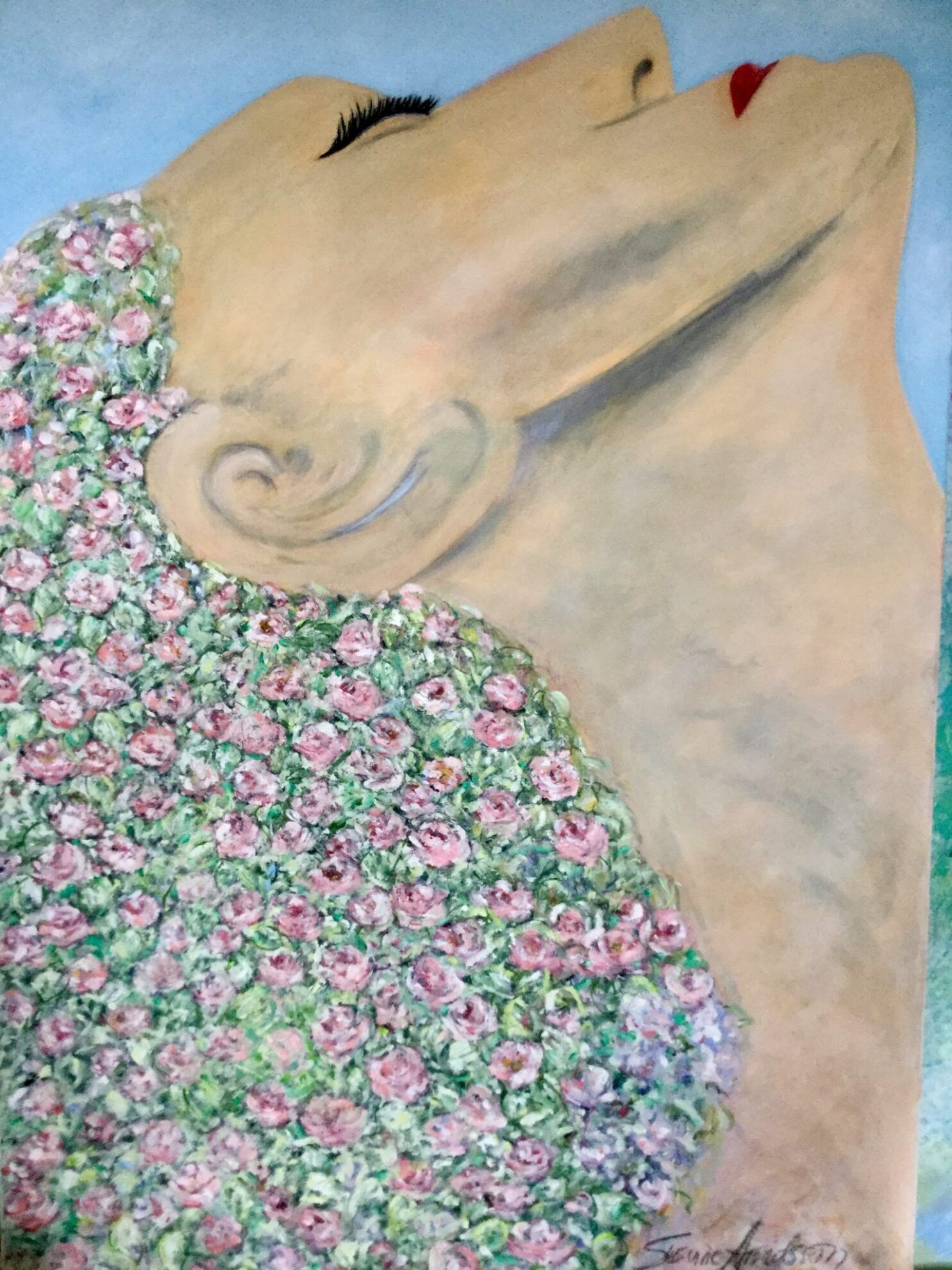 Oljemålning This is my life