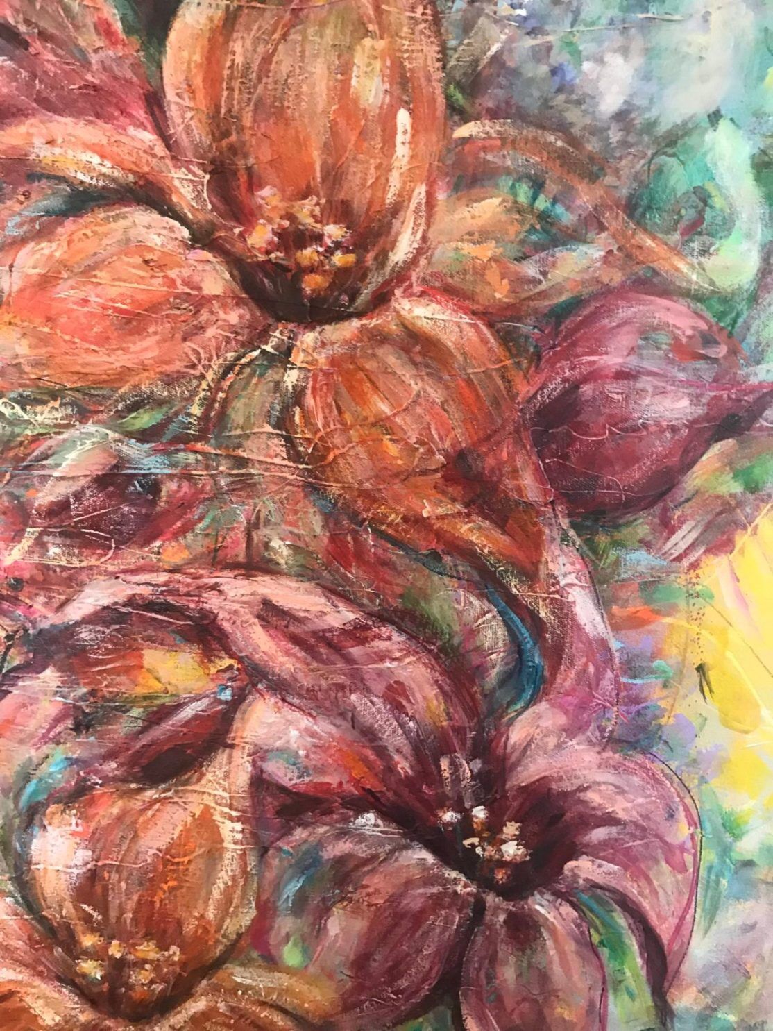 Oljemålning Autumn - Bild 16