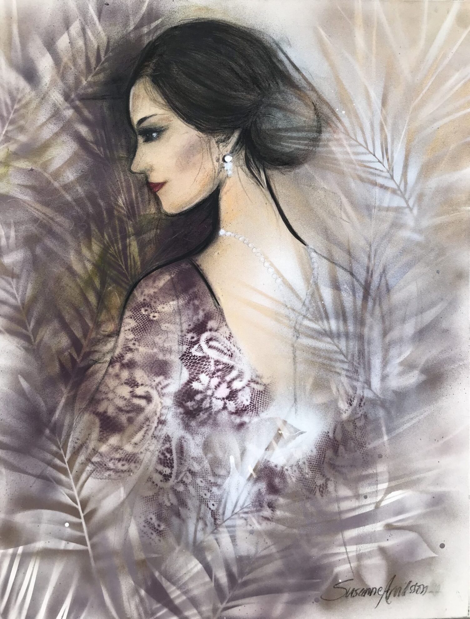 Oljemålning - Women