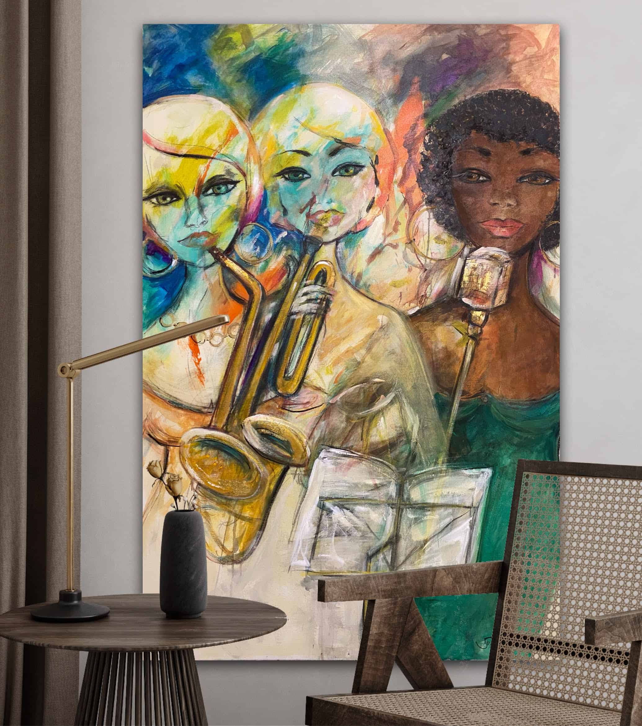 Stora tavlor till salu