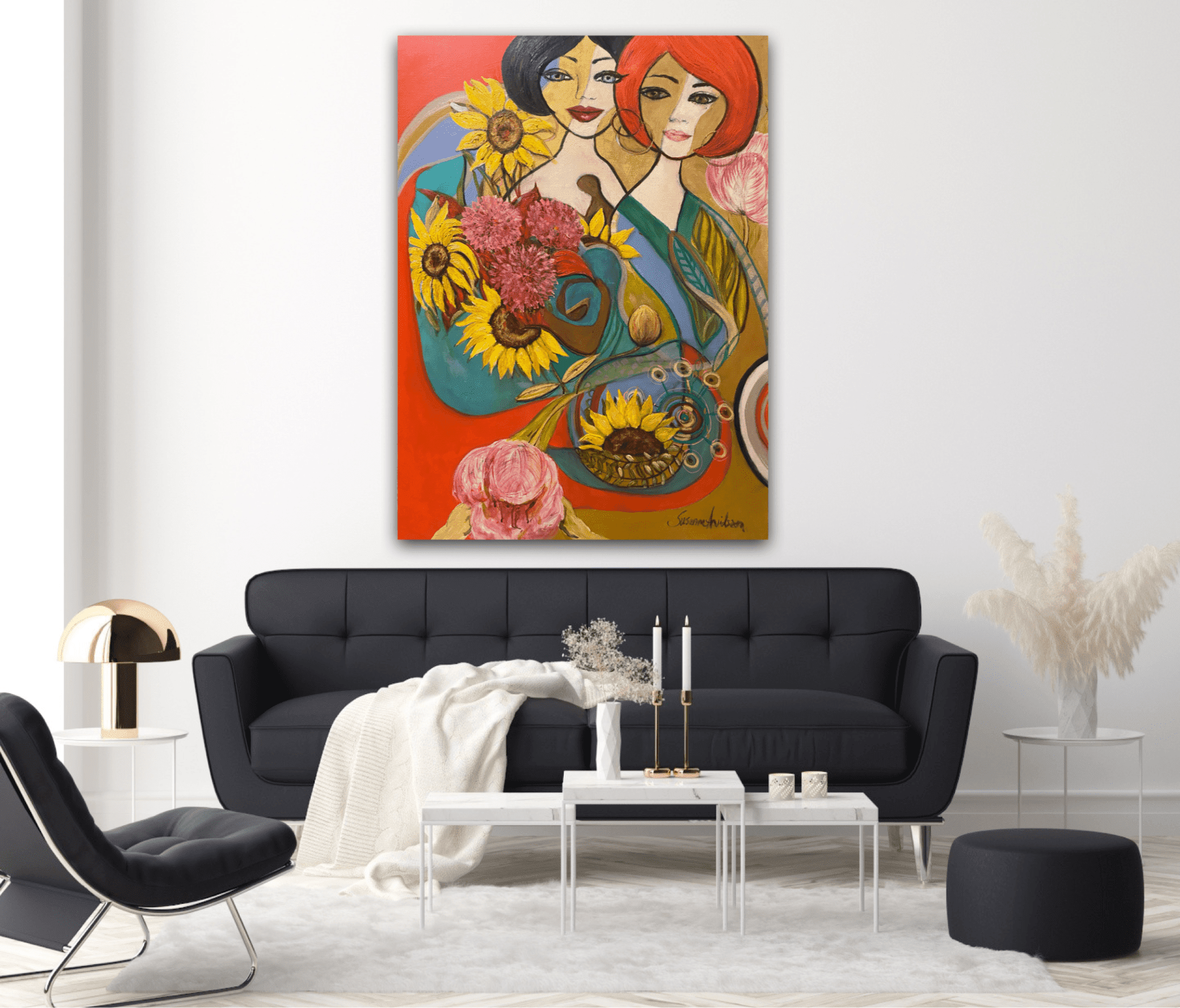 Köpa Färgglad tavla - Bild 6