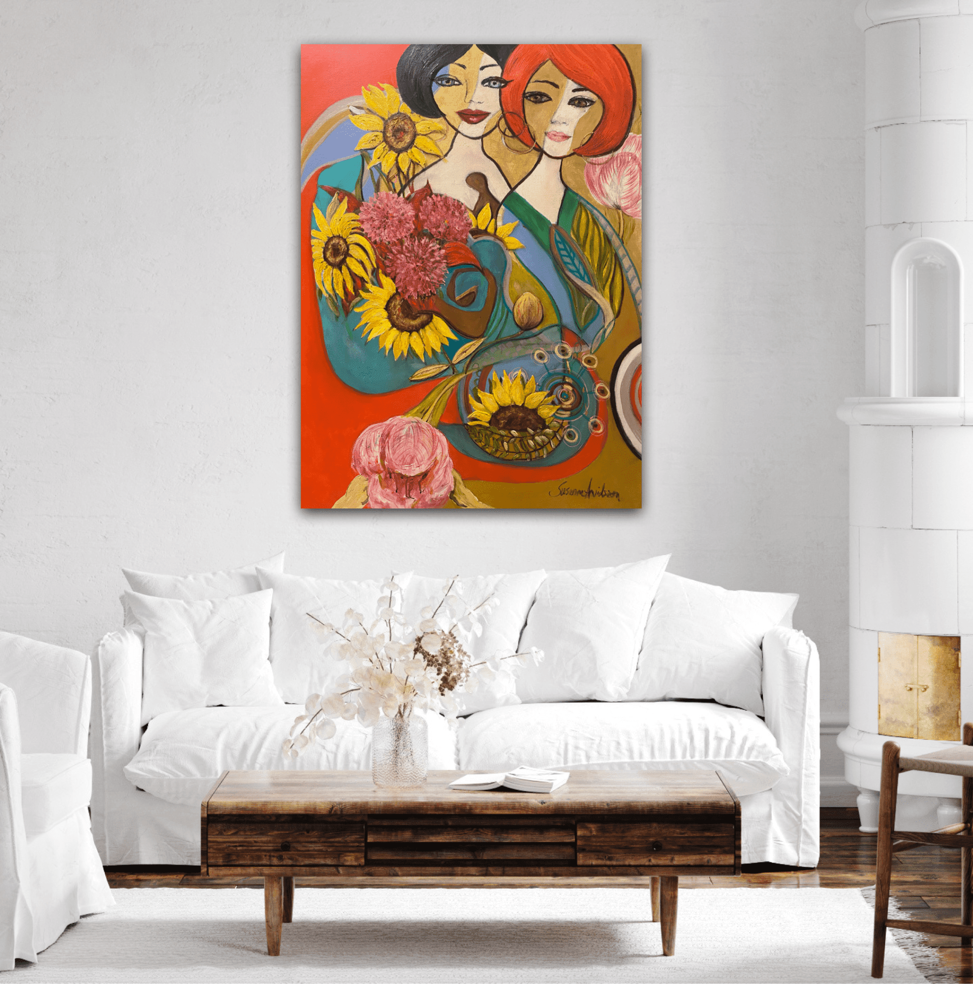 Köpa Färgglad tavla - Bild 3