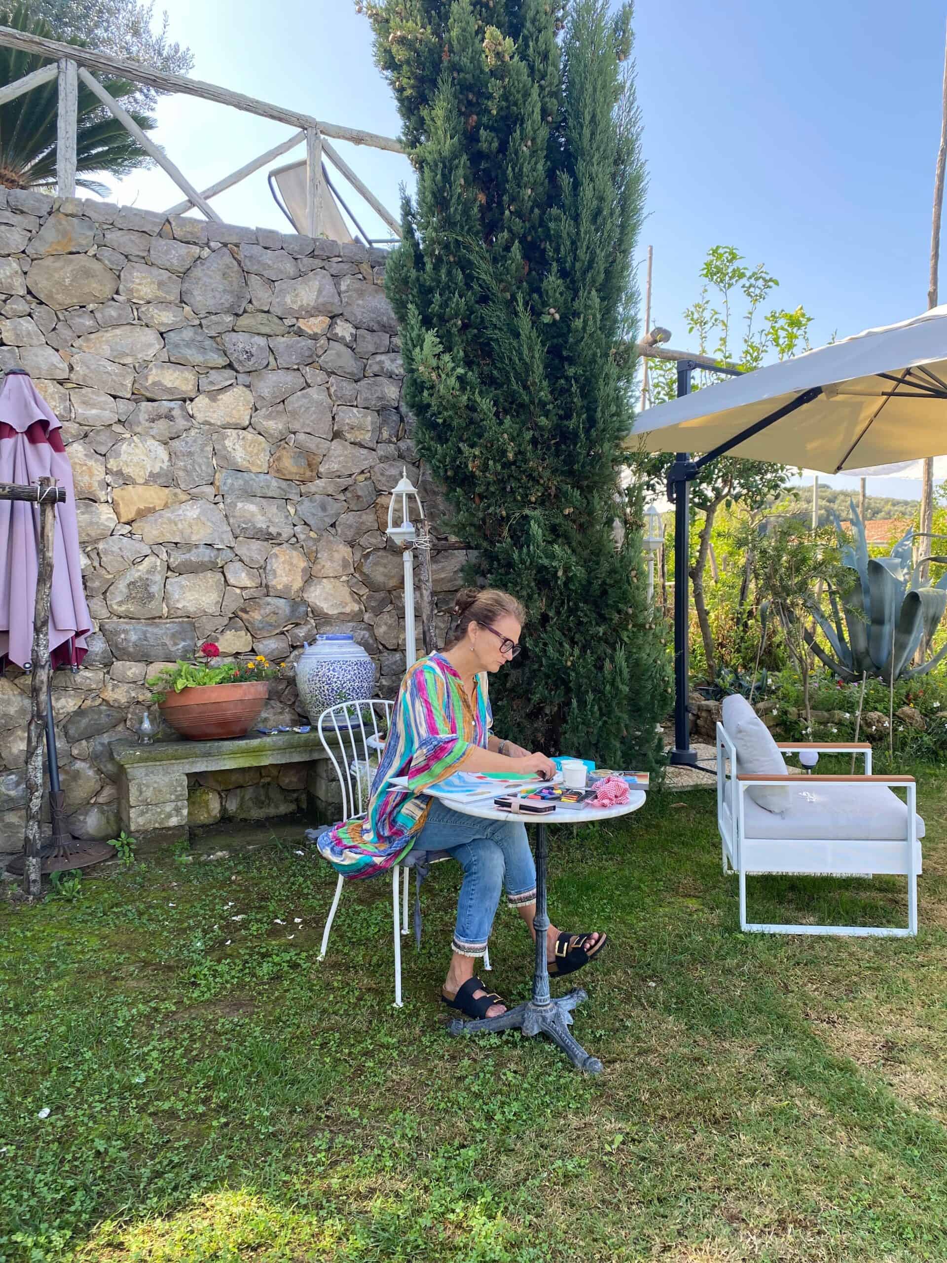 Målarkurs/resa till Sorrento 5 -12 oktober 2024