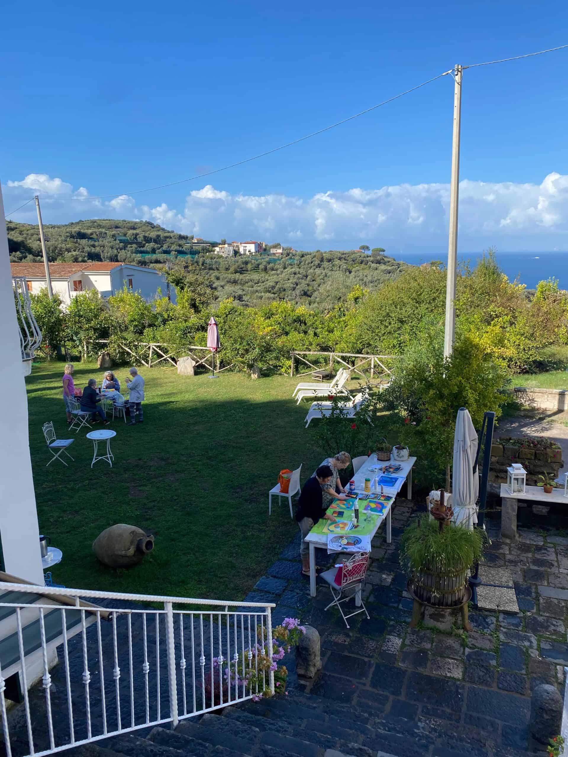 Målarkurs/resa till Sorrento 5 -12 oktober 2024