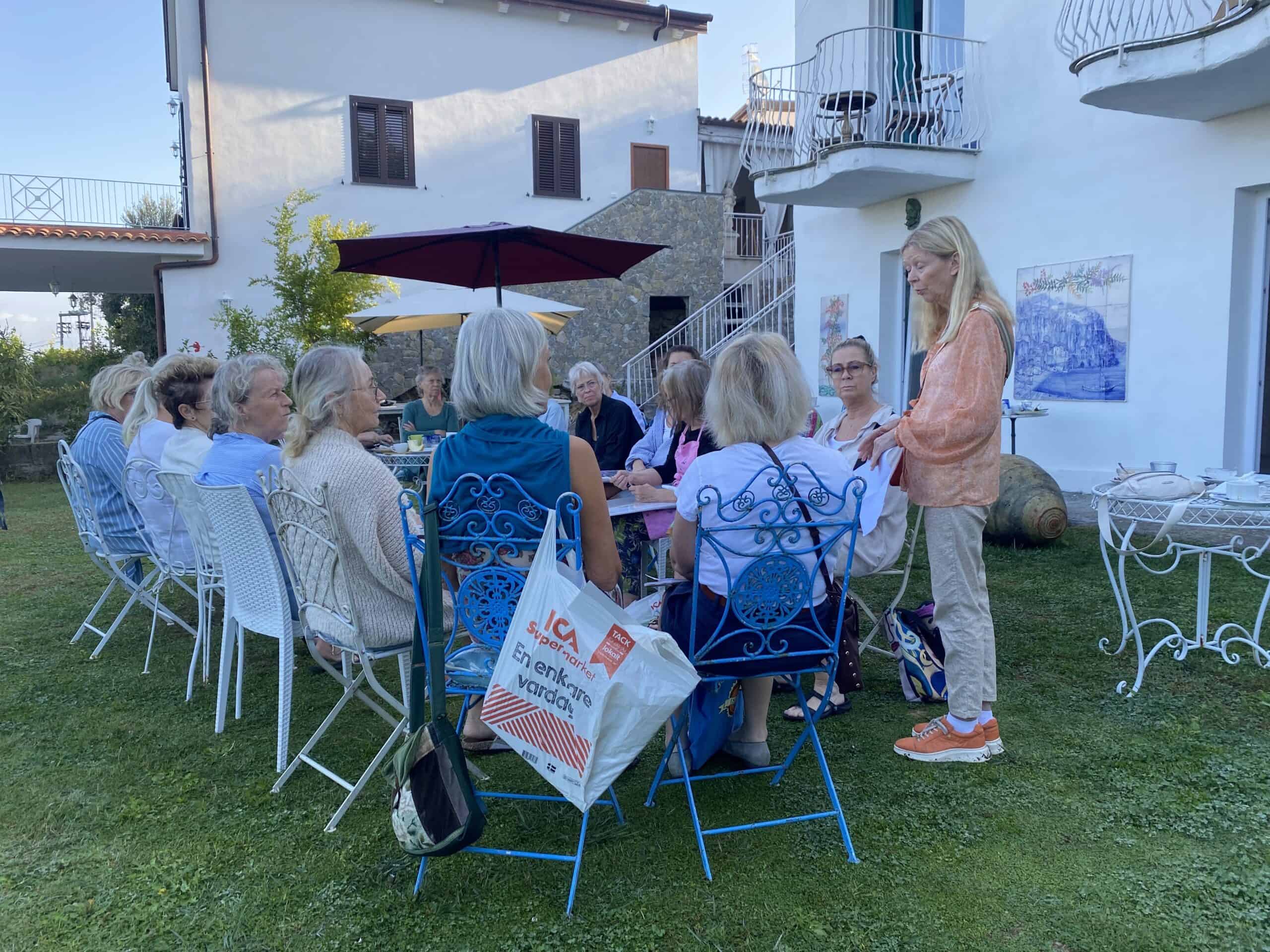 Målarkurs/resa till Sorrento 5 -12 oktober 2024