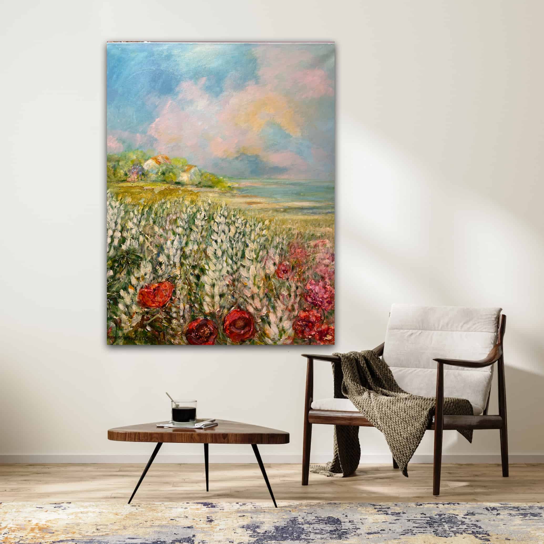 Köp Tavla: Blommande Glädje