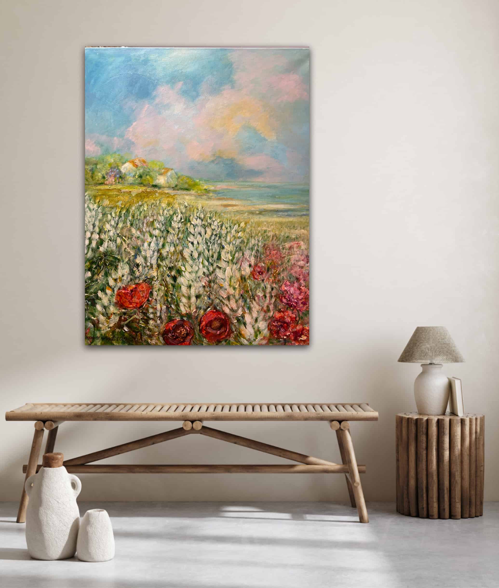 Köp Tavla: Blommande Glädje