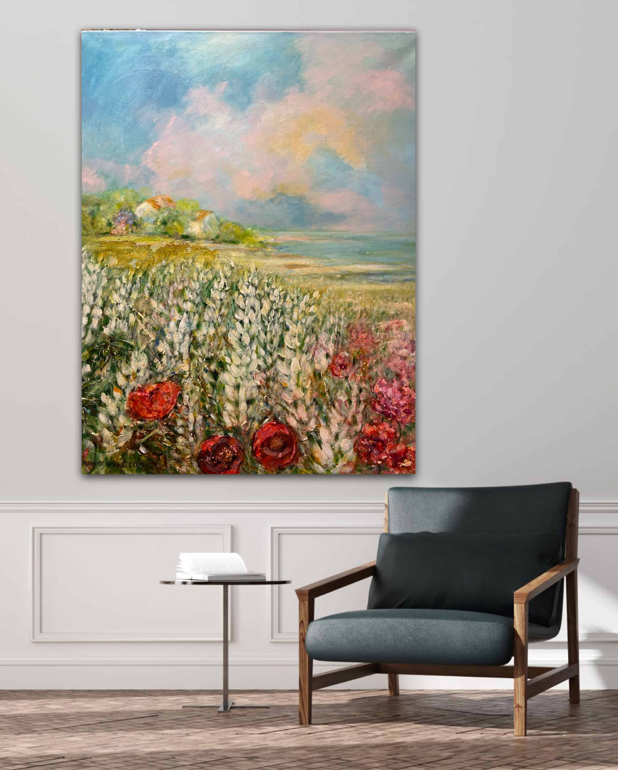 Köp Tavla: Blommande Glädje