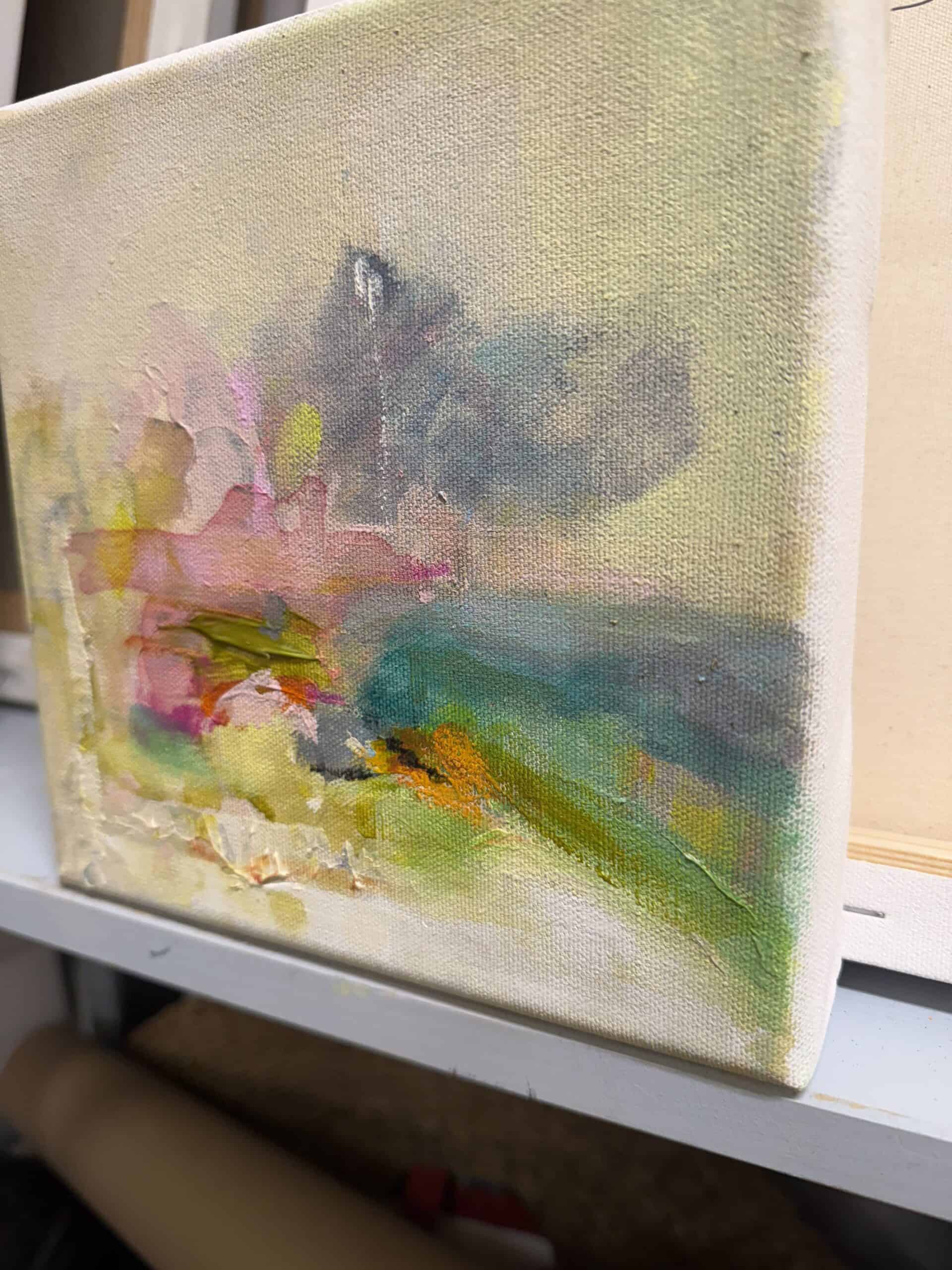 Köp tavla i varma toner